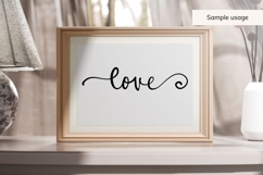 LOVE SVG Bundle, Love Word SVG, Valentine SVG Product Image 7