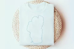 Lake Tahoe outline SVG cut file Product Image 3