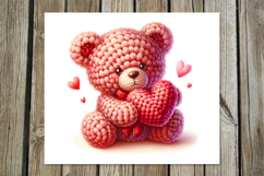 Valentine teddy bears | 4 love Skinny tumbler designs P2 Product Image 5