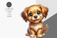 Dog clipart, Puppy clipart, Dog sublimation Product Image 1