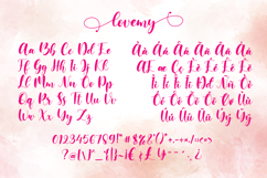 Lovemy - Beatiful Script Font Product Image 9