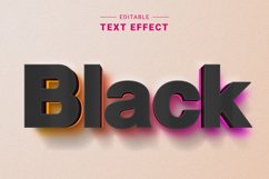 Editable Text Effect for Illustrator. Vector Graphic styles Product Image 1