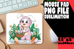 SWEET DESK PAD PLAYFUL PNG, Easter Bunny Product Image 1