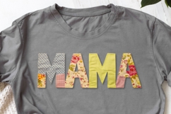 Vol.13 Patchwork Floral Mama- PNG Product Image 9