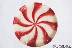 Cute Pink Christmas Watercolor Clipart PNG Product Image 10