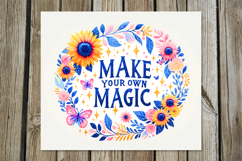 Motivating inscriptions | Skinny tumbler sublimation designs Product Image 9