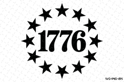 1776 svg | 4th of july Svg | Svg Cut Files Product Image 1