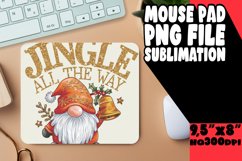 ENCHANTED mouse PAD Fun Sublimation, Gnomes Product Image 1