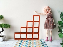 Miniature drawer stairs shape digital file. Dollhouse furnit Product Image 9