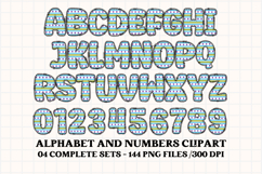 Alice in Wonderland Alphabet png, wonderland letters doodle Product Image 3