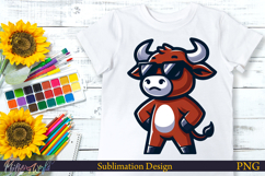 Cute animal in Sunglasses | Summer Vibes | Bull Product Image 1