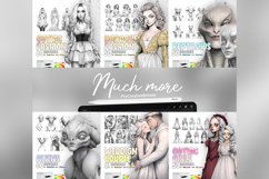 60 Procreate Aliens Stamp Brushes Product Image 11