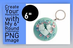 Heartwarming Keychain: Sublimation Love Product Image 1