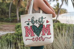 Best mom ever PNG sublimation | Mother's Day PNG T-Shirt Product Image 6