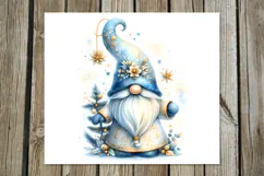 Christmas gnomes | Watercolor xmas tumbler sublimation P2 Product Image 5