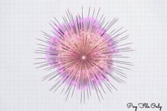 Happy New Year Fireworks Clipart PNG Product Image 1