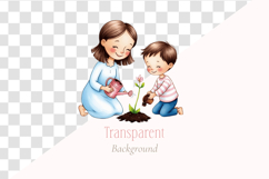 Mothers Day PNG ClipArt Set Product Image 9