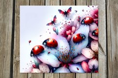 Watercolor spring flower | Skinny tumbler Sublimation PLUS Product Image 7