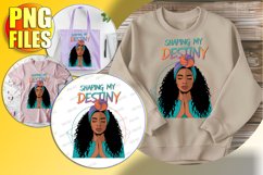 Timeless PNG TSHIRT Designs, Afro Woman Product Image 1