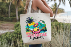 Silly Goose Summer PNG sublimation |Beach &amp; Summer PNG T-Shi Product Image 5