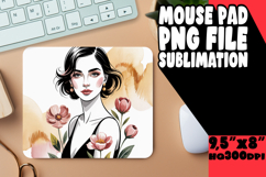 RADIANT desk MAT Playful Design, Beauty Woman Product Image 1