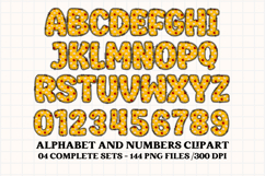 Back to School Alphabet png, letters doodle, school clipart Product Image 3