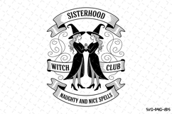 Witch Club Svg | Halloween Svg | Svg Cut Files Product Image 1