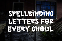Grim Hollow is a Halloween decorative font Product Image 8