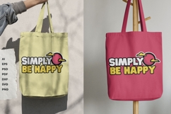 Simply Be Happy - SVG Design Product Image 9