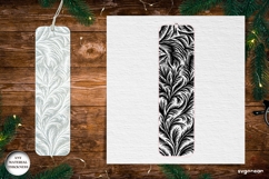 Frost Pattern Bookmark Acrylic SVG | Book Lover | Laser Cut Product Image 2