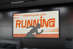 Dugout is a bold and wide baseball typeface Product Image 9