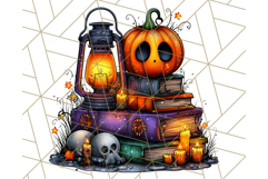 Enchanted Graveyard Halloween PNG Clipart Product Image 5