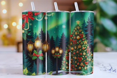 Christmas Tree Tumbler Wrap | Christmas Wrap Product Image 1