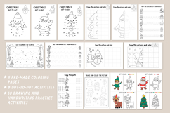 Christmas village coloring games and activities for kids Product Image 9