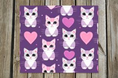 Valentine animals | 4 cute cat Skinny tumbler designs 2 Product Image 5