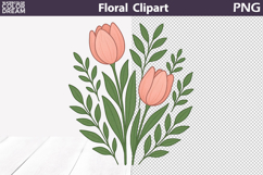 Floral Clipart Bundle | Flowers Bouquets Sublimation Product Image 10