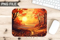 Autumn Sublimation Mouse Pad PNG Bundle Product Image 10