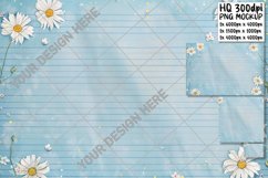 Bloomed Borders: Floral Margin Notebook Product Image 1