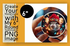 Santa Hat Joy Circle Design Product Image 1