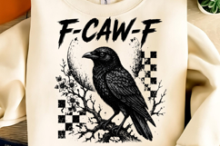 F-CAW-F Funny Halloween PNG, Trending Halloween PNG, Spooky Product Image 8