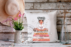 Bride Chibi PNG White Robe Bridal Shower Clipart Silver Hair Product Image 7