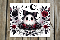Funny ghost | Cute Halloween Skinny tumbler sublimation P2 Product Image 5