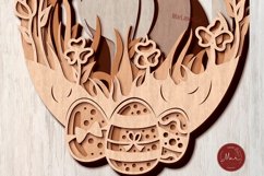 Multilayer Hanging Easter Laser Cut File 3D Bunny Layered Product Image 10