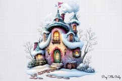 Fairytale Christmas Clipart PNG Product Image 1