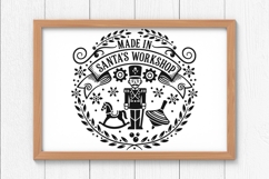 Made In Santa’s Workshop Svg, North Pole Svg, Holiday Svg. Product Image 8