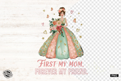 Mothers Day Sublimation Png - Mothers Day Clipart Product Image 1
