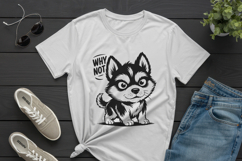 Funny Dog SVG Bundle, Cartoon Puppy Quotes, Dog sayings svg Product Image 5