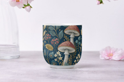 Maximalist Mushroom Tapestry Seamless Pattern, Digital Paper Product Image 8