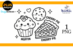 Kawaii Treats: Super Cute Coloring Fun Product Image 1