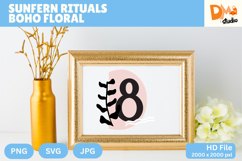 Sunfern Rituals Boho Floral Monogram Product Image 1